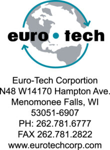 Contact Euro-Tech Corporation at 262-781-6777 for their terms of sale